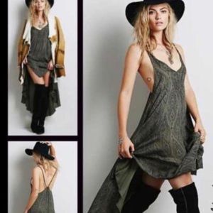 FREE PEOPLE SCARF DRESS